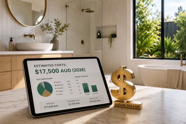 Bathroom renovation costs in Australia 2026