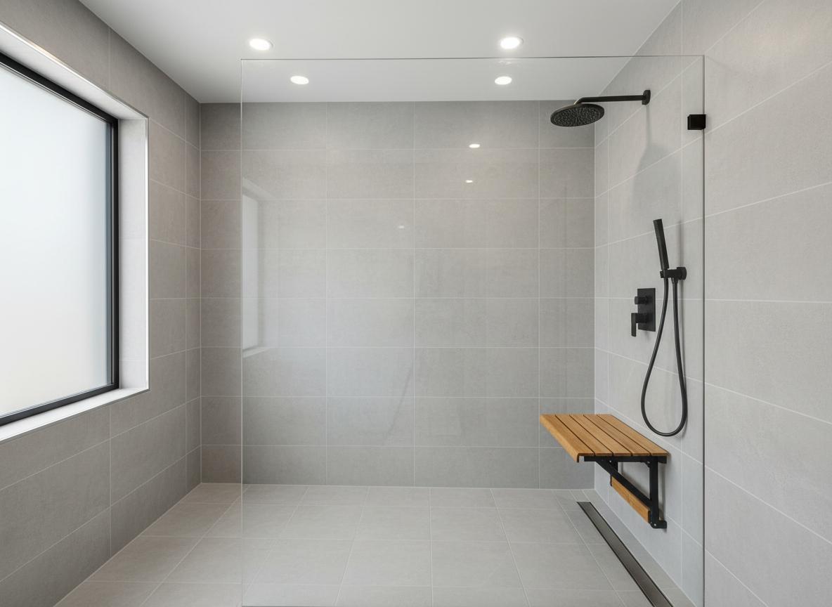 solution curbless shower